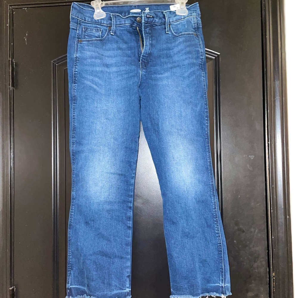 Old Navy flare ankle jeans size 10